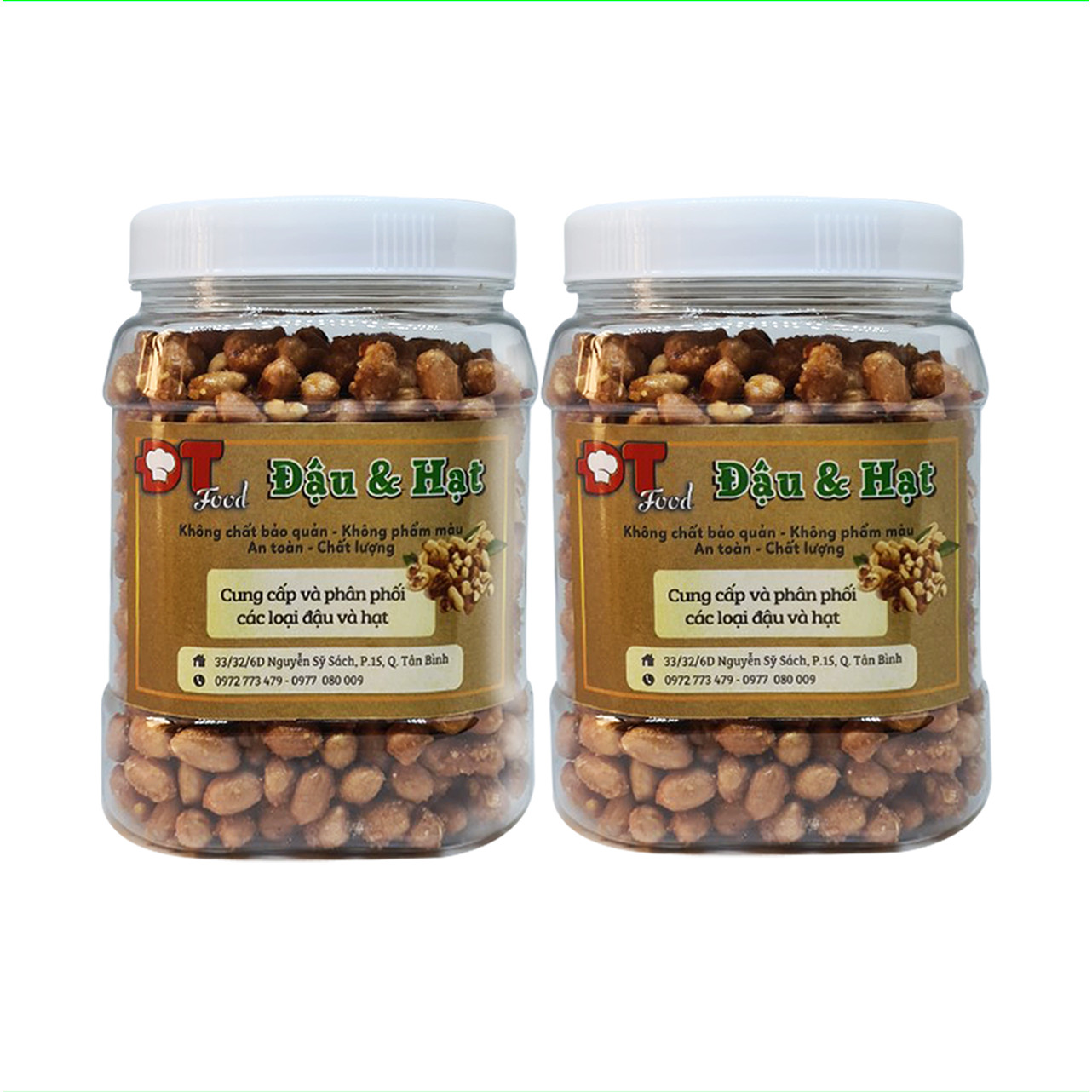 1Kg Đậu Phộng Rang Tỏi Ớt DTFood - Thơm ngon bổ dưỡng