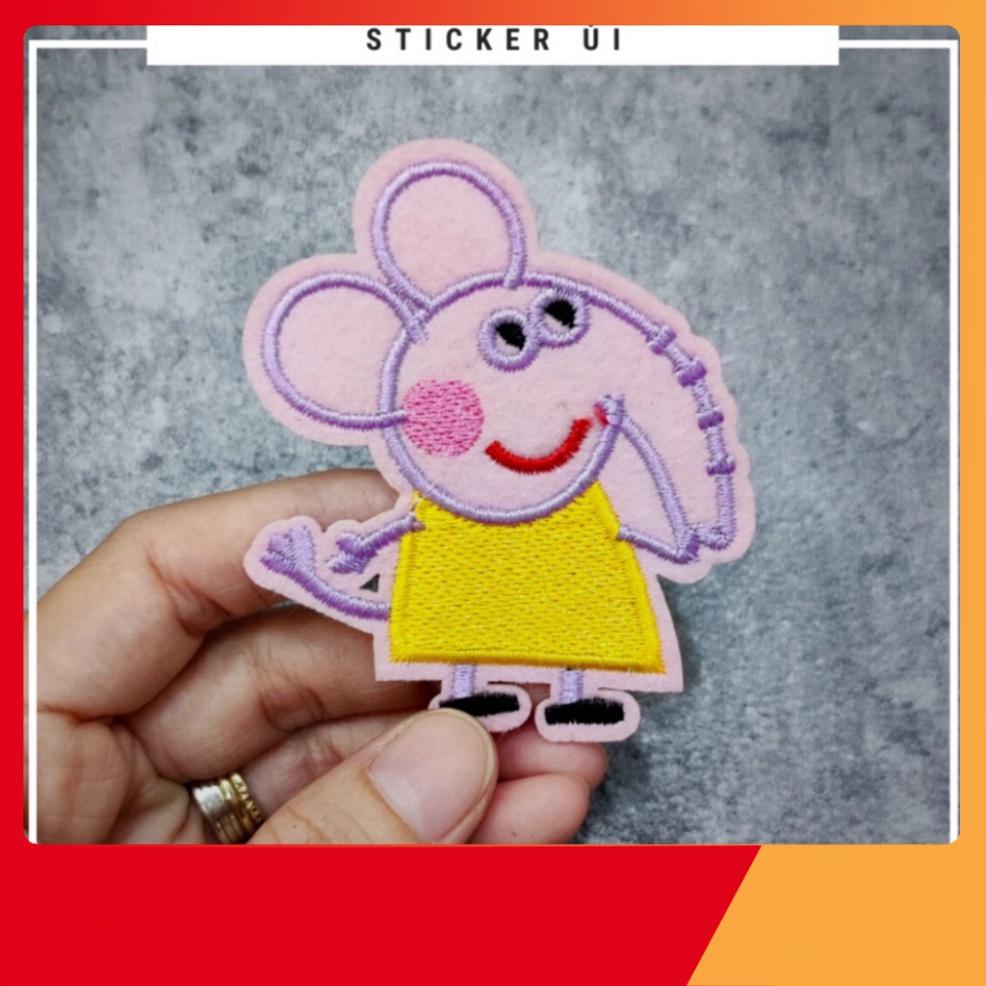 Sticker vải thêu cao cấp - có sẵn KEO ỦI,Patch ủi dùng để triển khai miếng vá Quần Áo,áo phao,BALO,quần jog