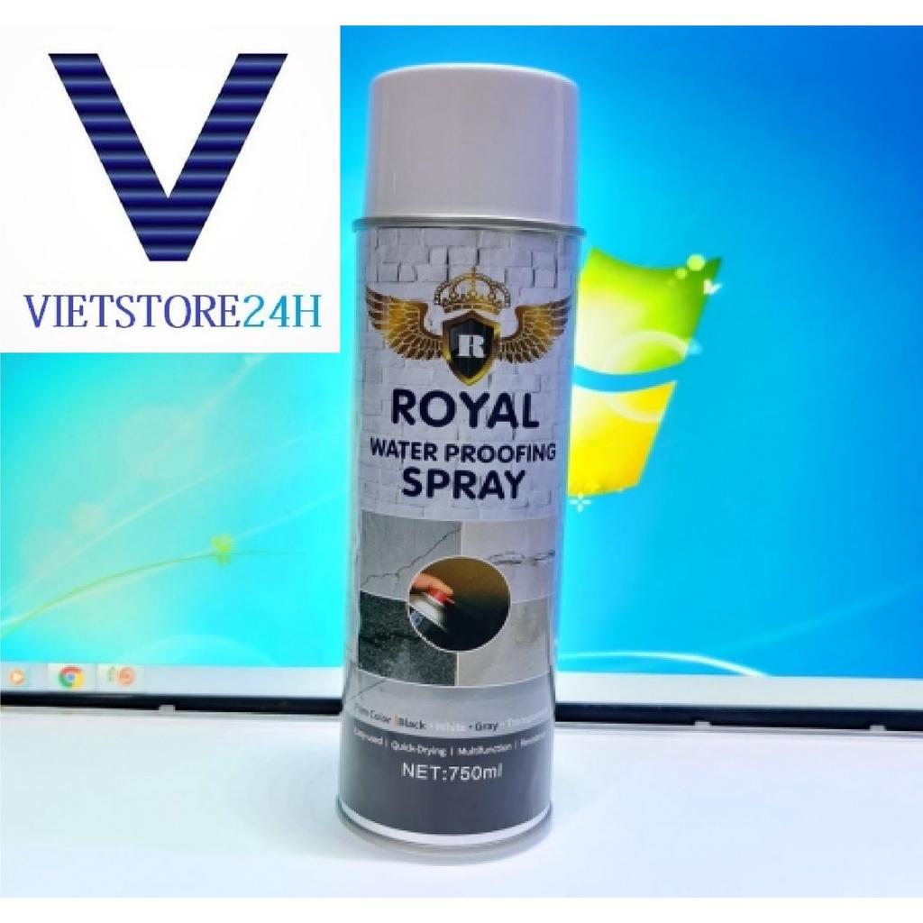 Chai xịt chống thấm, dột ROYAL 750ml