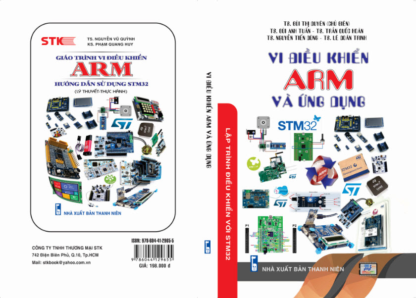 Sách- Vi Điều Khiển ARM Và Ứng Dụng STM32 ( Tặng Kèm Sổ Tay Xương Rồng)