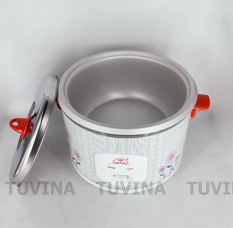 Nồi cơm điện Kim Cương 2.2 Lít, 2.8 Lít  6 đến 8 người ăn - Hàng chính hãng