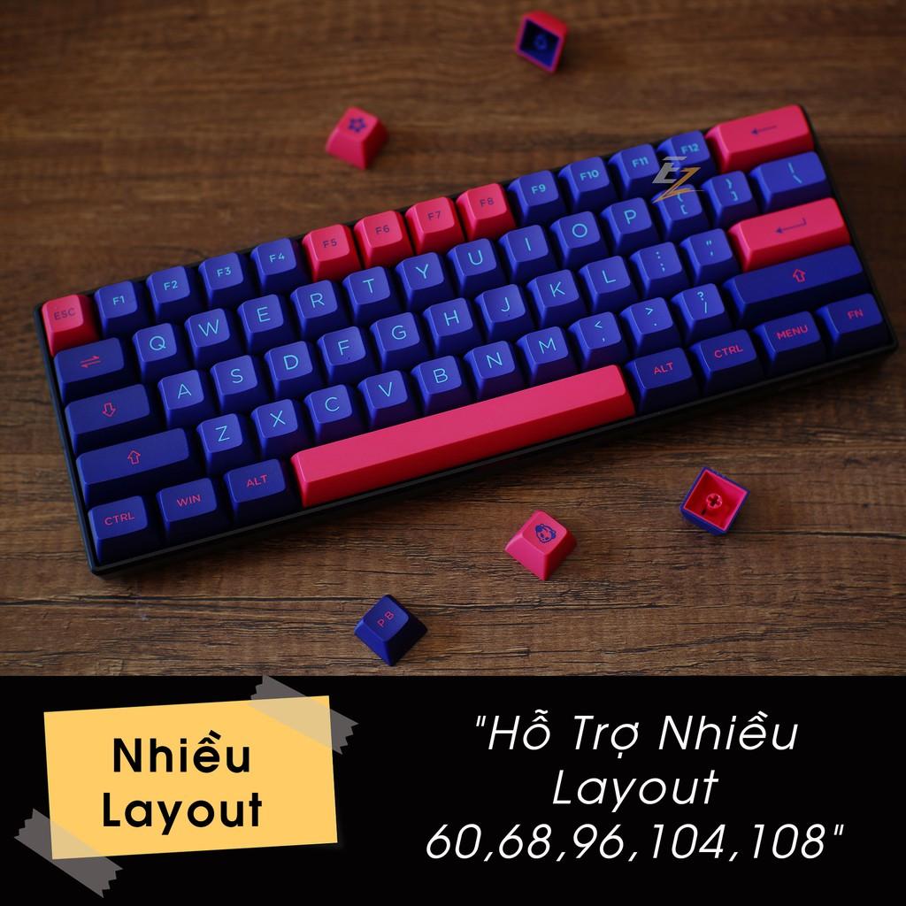 Keycaps Cho Bàn Phím Cơ In Dyesub Không Xuyên Led Chất Liệu PBT, ABS Của EZPC