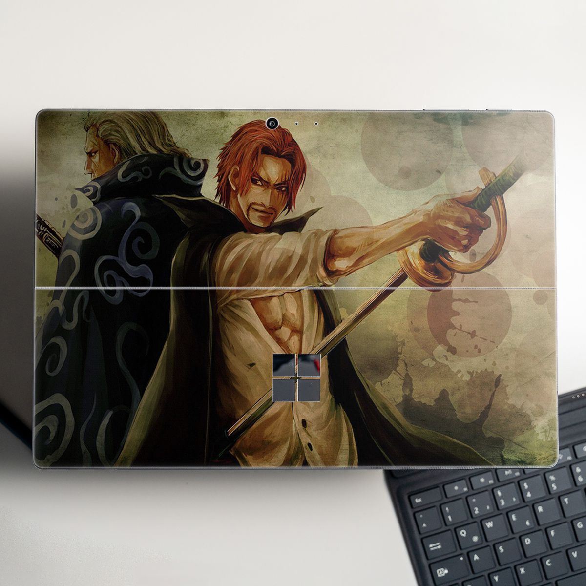 Skin dán hình One Piece x15 cho Surface Go, Pro 2, Pro 3, Pro 4, Pro 5, Pro 6, Pro 7, Pro X