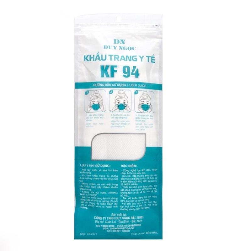 Khẩu trang DN MASK, tiêu chuẩn Hàn quốc KF94 (1 chiếc)