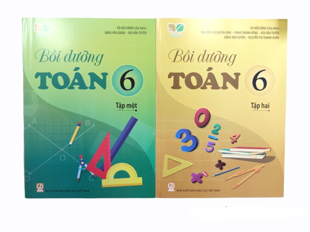 Combo Bồi Dưỡng Toán Lớp 6 Tập 1+2