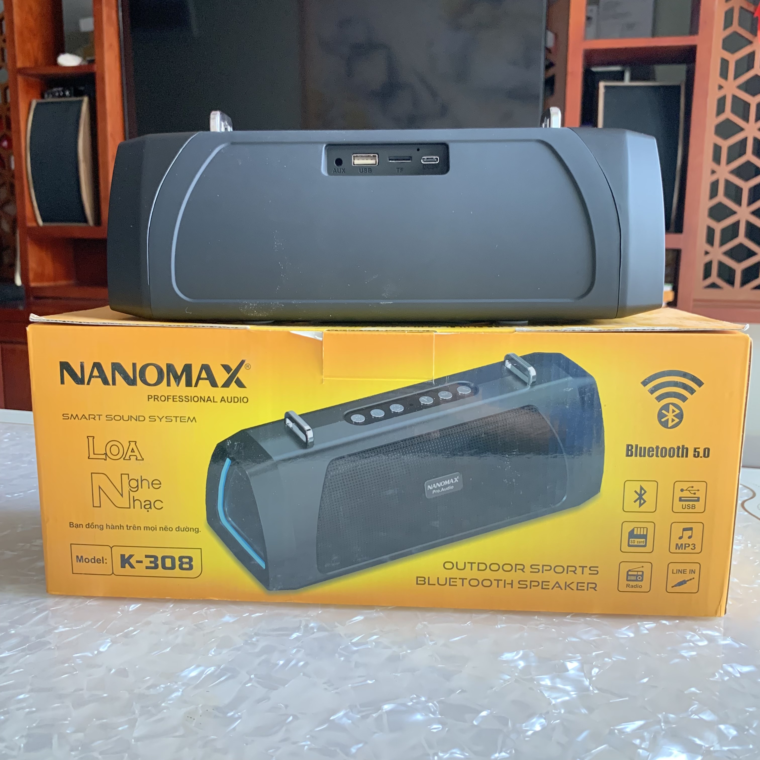 Loa bluetooth NANOMAX K-308 - Hàng chính hãng