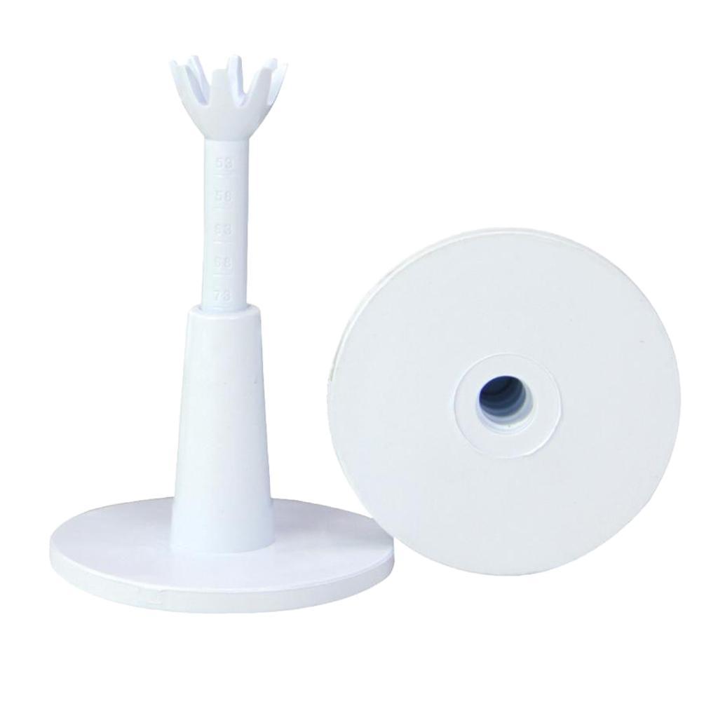 2X Rubber Golf Tees Holder for Golf Driving Range Tee Practice Accessories