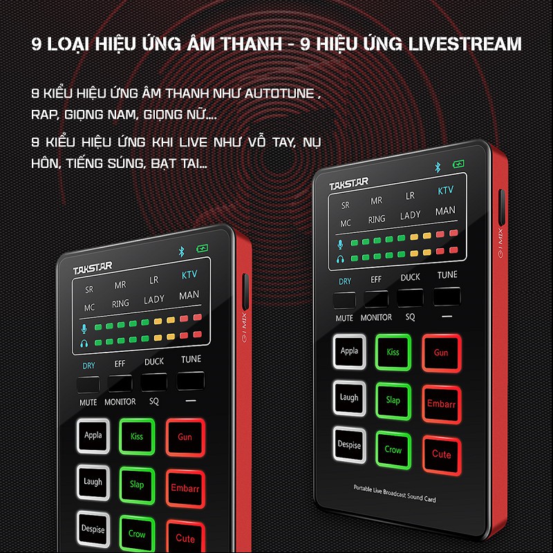 Combo trọn bộ mic thu âm chính hãng Takstar MX1 mini, tai nghe Ts-2260 và đầy đủ phụ kiện thu âm, livestream, hát karaoke online - AVSTAR - hàng chính hãng