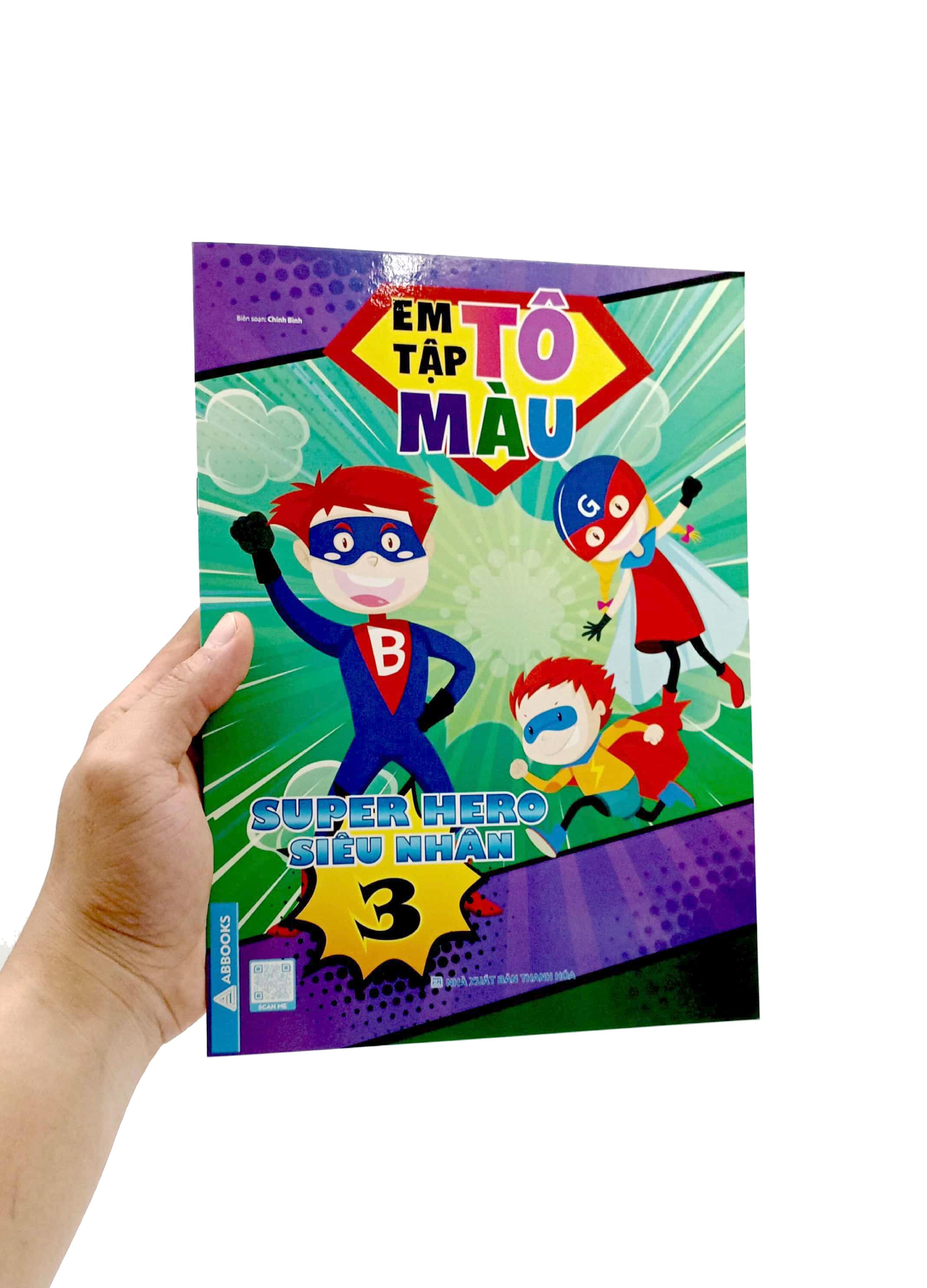 Em Tập Tô Màu - Super Hero Siêu Nhân 3