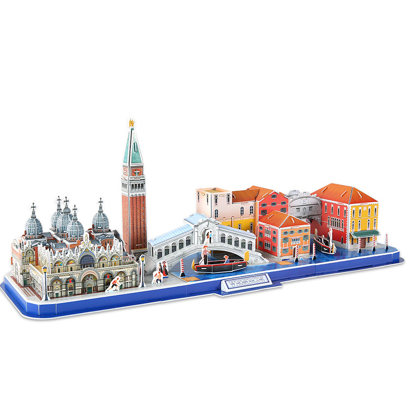 Bộ đồ chơi mô hình lắp ráp - Mẫu Thành Phố Venice