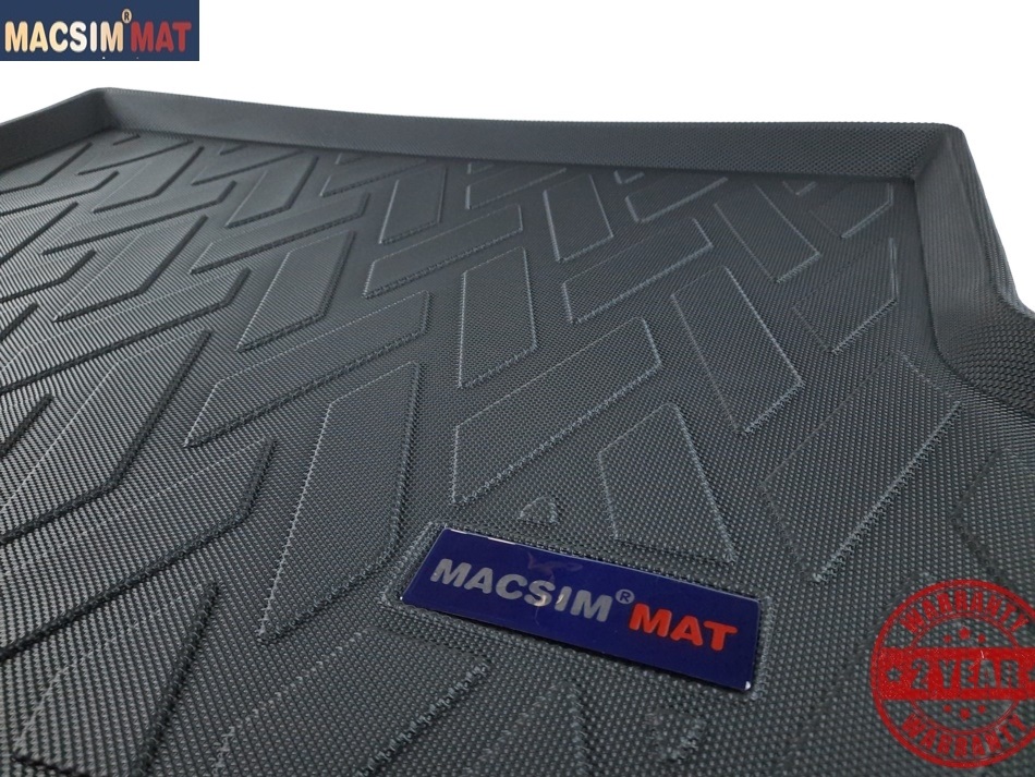 Thảm lót cốp xe ô tô Kia Seltos nhãn hiệu Macsim chất liệu TPV cao cấp màu đen (AT1907-69)