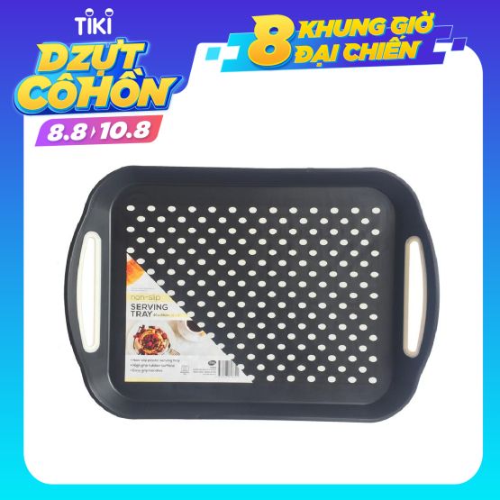 Khay Đựng Thức Ăn Chống Trượt 2 Màu Uncle Bills KT0474 (Giao ngẫu nhiên)