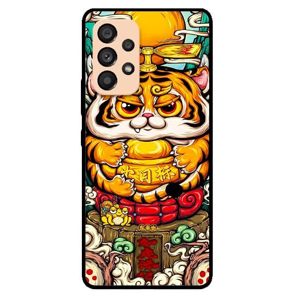 Ốp lưng dành cho Samsung Galaxy A23 / A33 5G / A53 5G / A73 5G - Hổ Hoa Tím