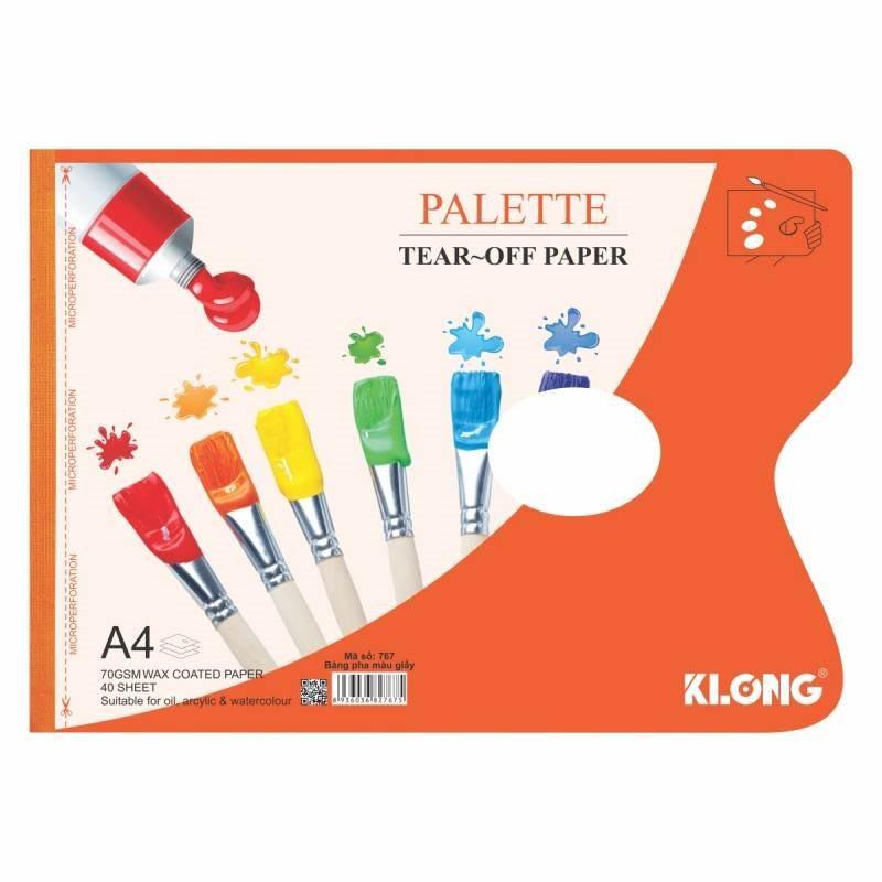 Bảng pha màu nước Palette A4 40 tờ 70/92; MS: 767