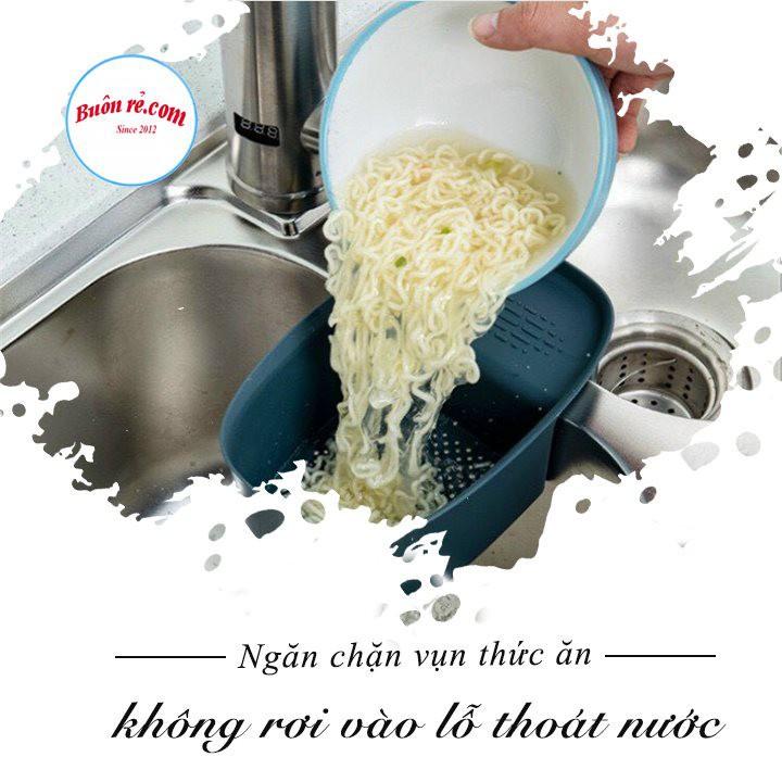 Khay lọc rác bồn rửa bát đa năng, Khay gác bồn đựng đồ rửa chén bát – br 01339