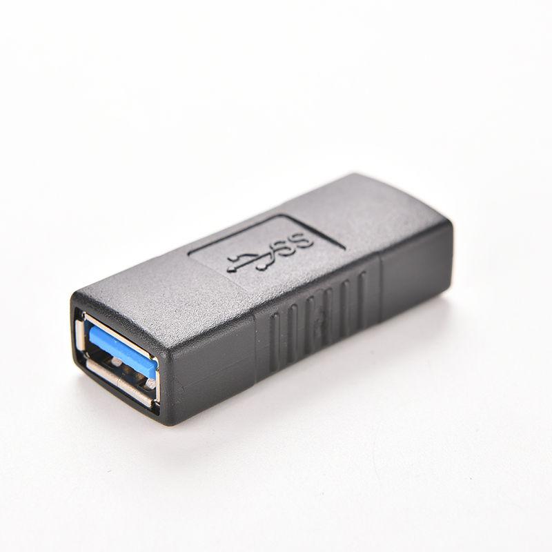 USB 3.0 Female to Female Connector Adapter Coupler Gender Changer Hub Useful