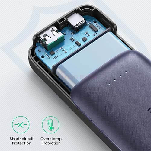 Sạc dự phòng Ugreen PowerDot 10000 mAh 18W PB178 80749 - Hàng chính hãng