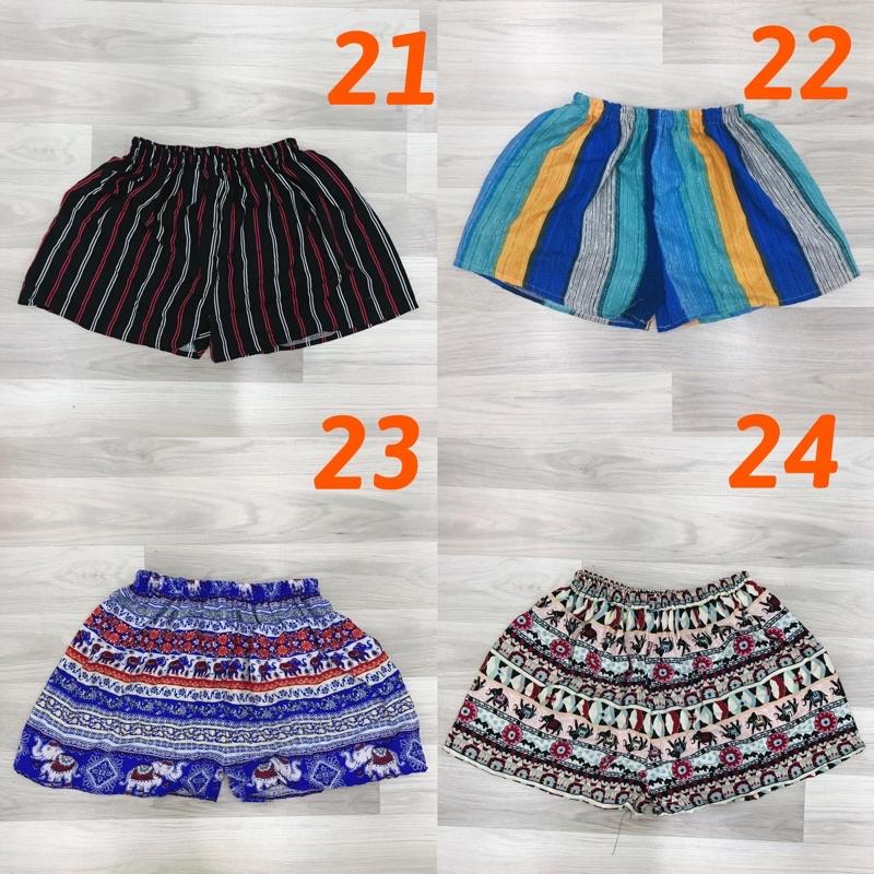 Quần đùi lanh size bự