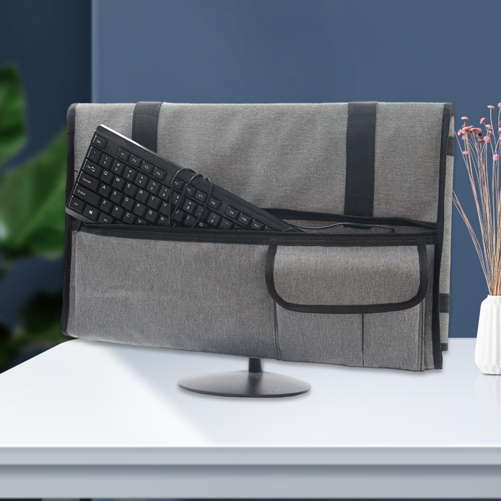 Monitor Carrying Bag Anti Scratch Screen Storage Bag with Handle for Travel