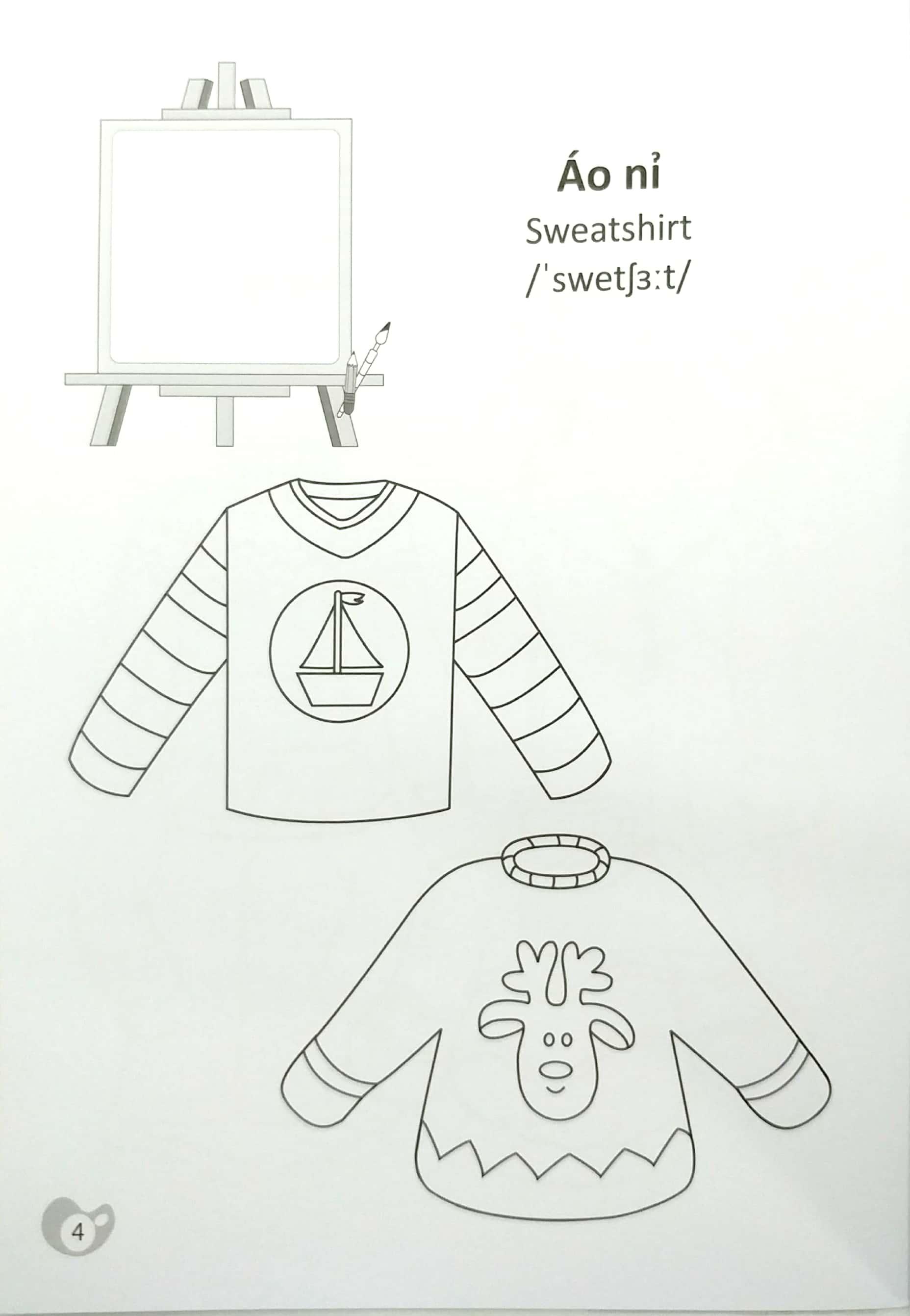 Tô Màu Chúng Mình Tập Làm Họa Sĩ - 3-6 Tuổi - Trang Phục