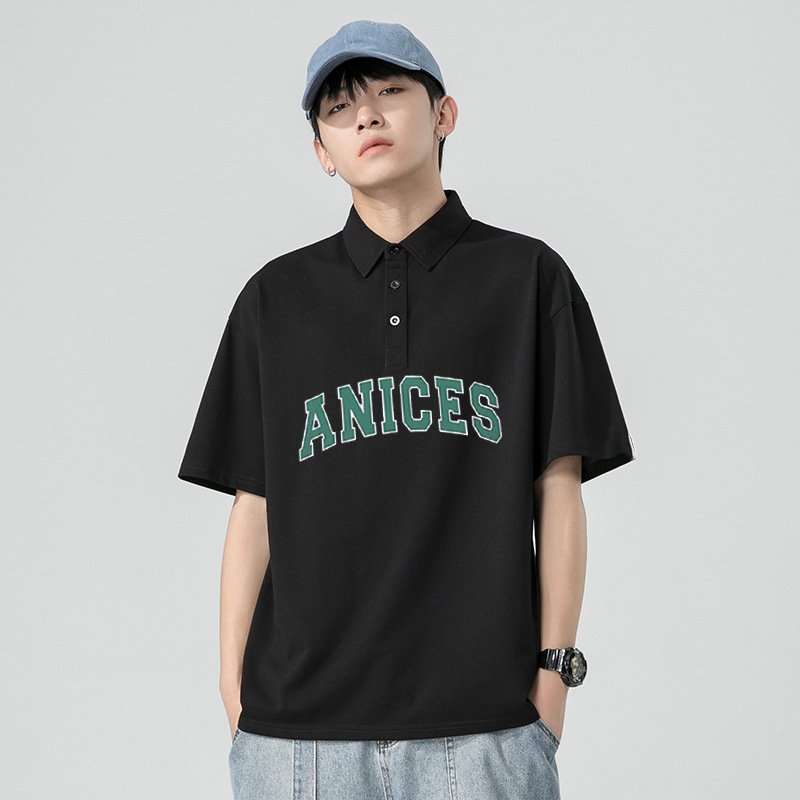 Áo thun Polo Anices PHONG BOUTIQUE phông tay lỡ nam nữ form rộng Local Brand