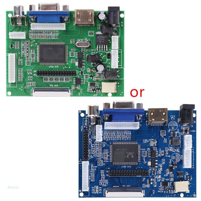 Bảng Mạch Điều Khiển Màn Hình Lcd Bonjour At070Tn90 / 92 / 94 7inch Vga 50pin