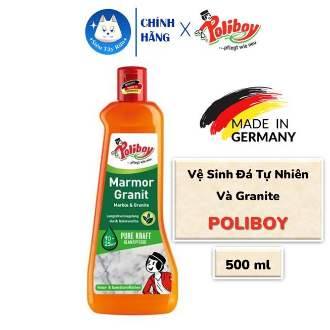 Nước Làm Sạch Mặt Đá Granite Tự Nhiên POLIBOY Tẩy Vết Ố Mặt Đá Bếp, Bảo Vệ Chống Trầy Xước Bề Mặt 500ml