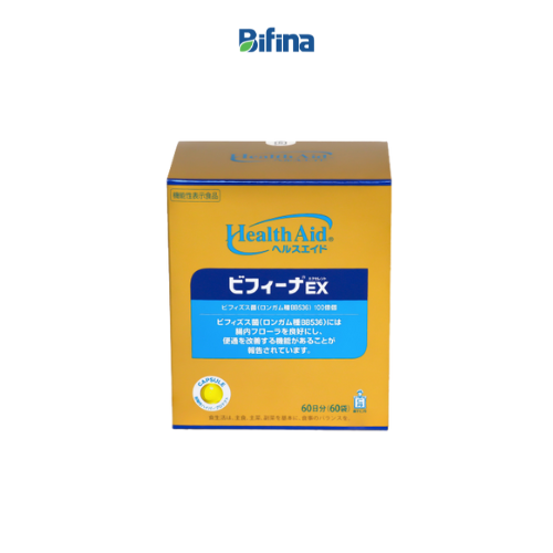 Men vi sinh Bifina Nhật Bản, Loại EX 60 gói - Thoát ngay viêm đại tràng, không lo tái phát