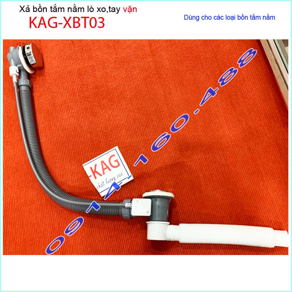 Bộ Xả bồn tắm dài KAG-XBT03, Bộ xả bồn tắm nằm giá tốt hiệu suất sử dụng tốt