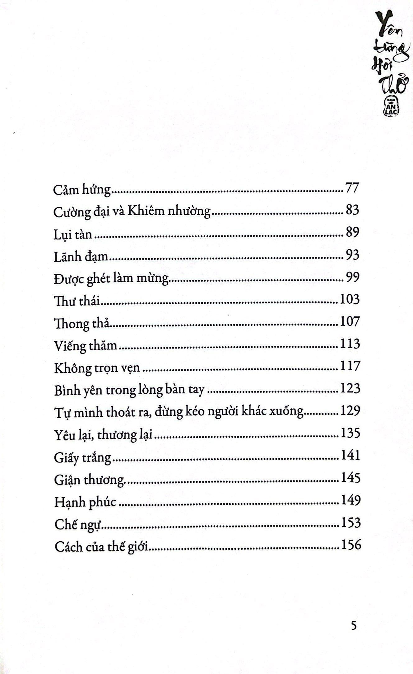 Yên Từng Hơi Thở