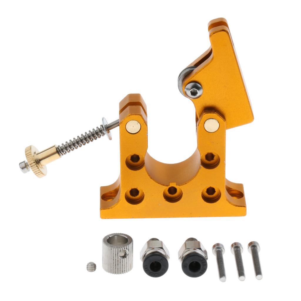 Aluminum Remote Extruder Left 5mm for 42 Stepping Motor 1.75mm 3D Printer