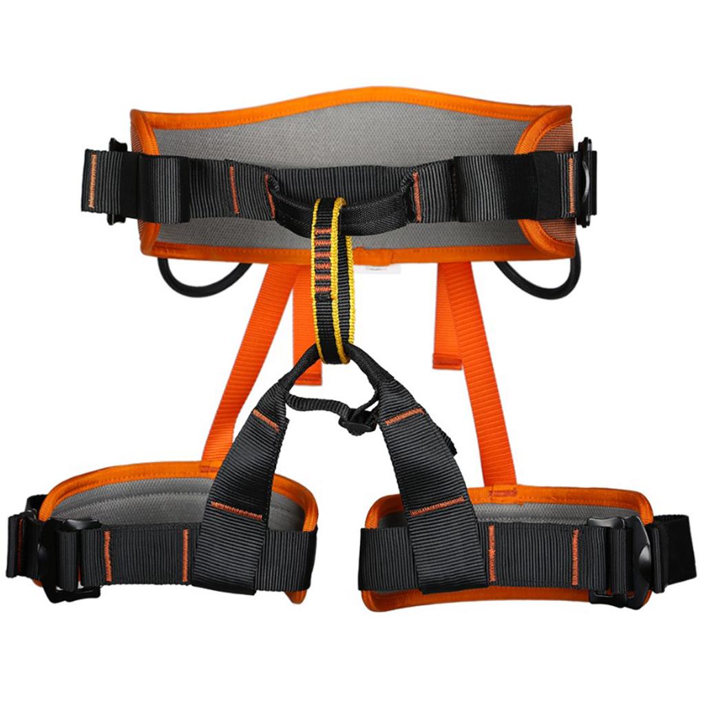 Outdoor Safety Harness Seat Sitting Bust Waist Belt Equipment for Tree Surgeon Arborist Rock Climbing - 4 Colors