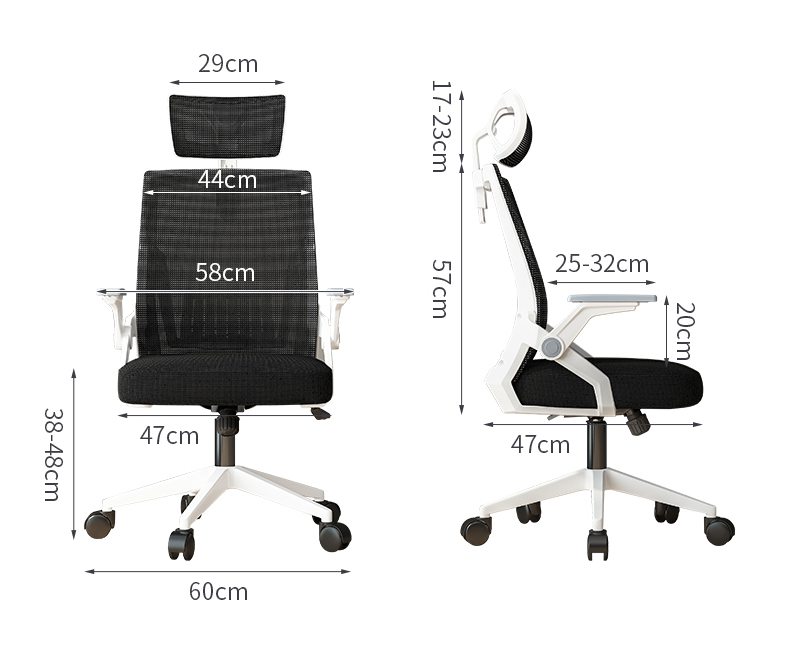 Ghế Văn Phòng Thông Minh &amp; Thời Trang thiết kế Ergonomic / (giúp làm việc cả ngày không lo mệt mỏi)