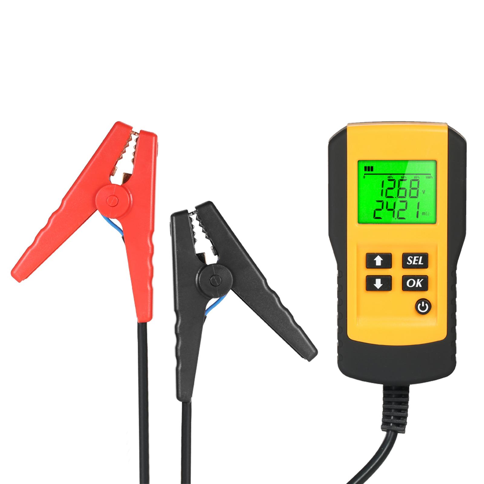 12V Car Battery Analyzer LCD Digital Automotive Vehicle Battery Diagnostic Tester Tool