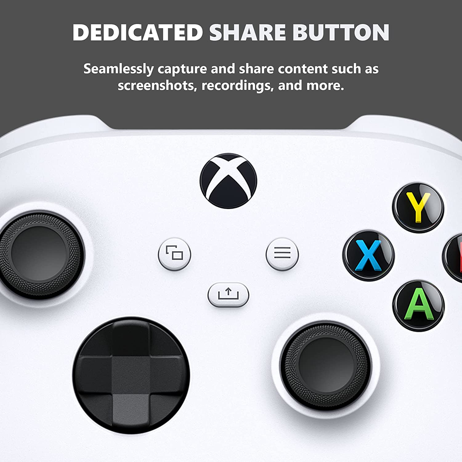 Gamepad Không dây Bluetooth Xbox One X White - cho máy tính, laptop, smartphone, máy tính bảng, máy game