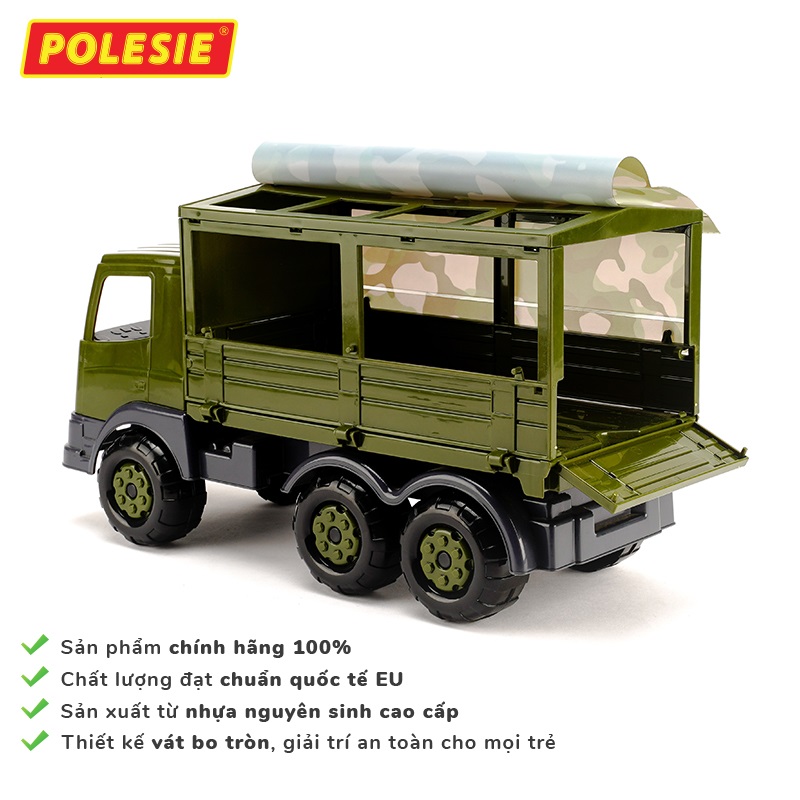 Xe tải quân sự SuperTruck đồ chơi - Polesie Toys