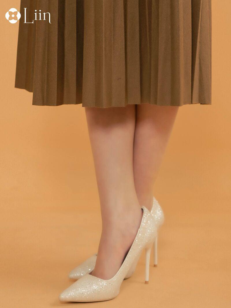 Chân váy nữ xòe cạp cao LINBI CLOTHING đủ màu, freesize, thiết kế cạp chun phối chữ xếp li xinh xắn, sành điệu J4136