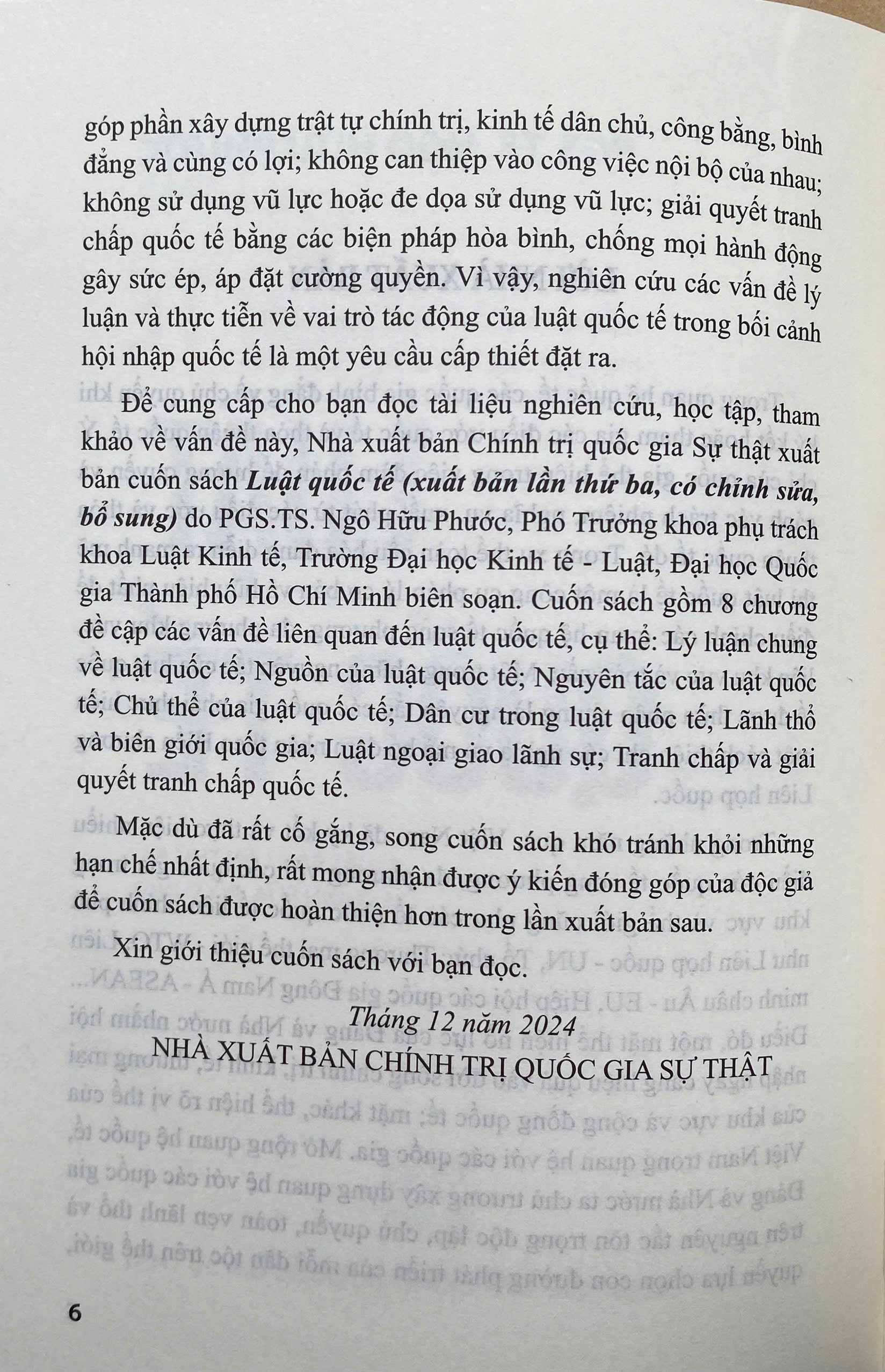 Luật Quốc tế