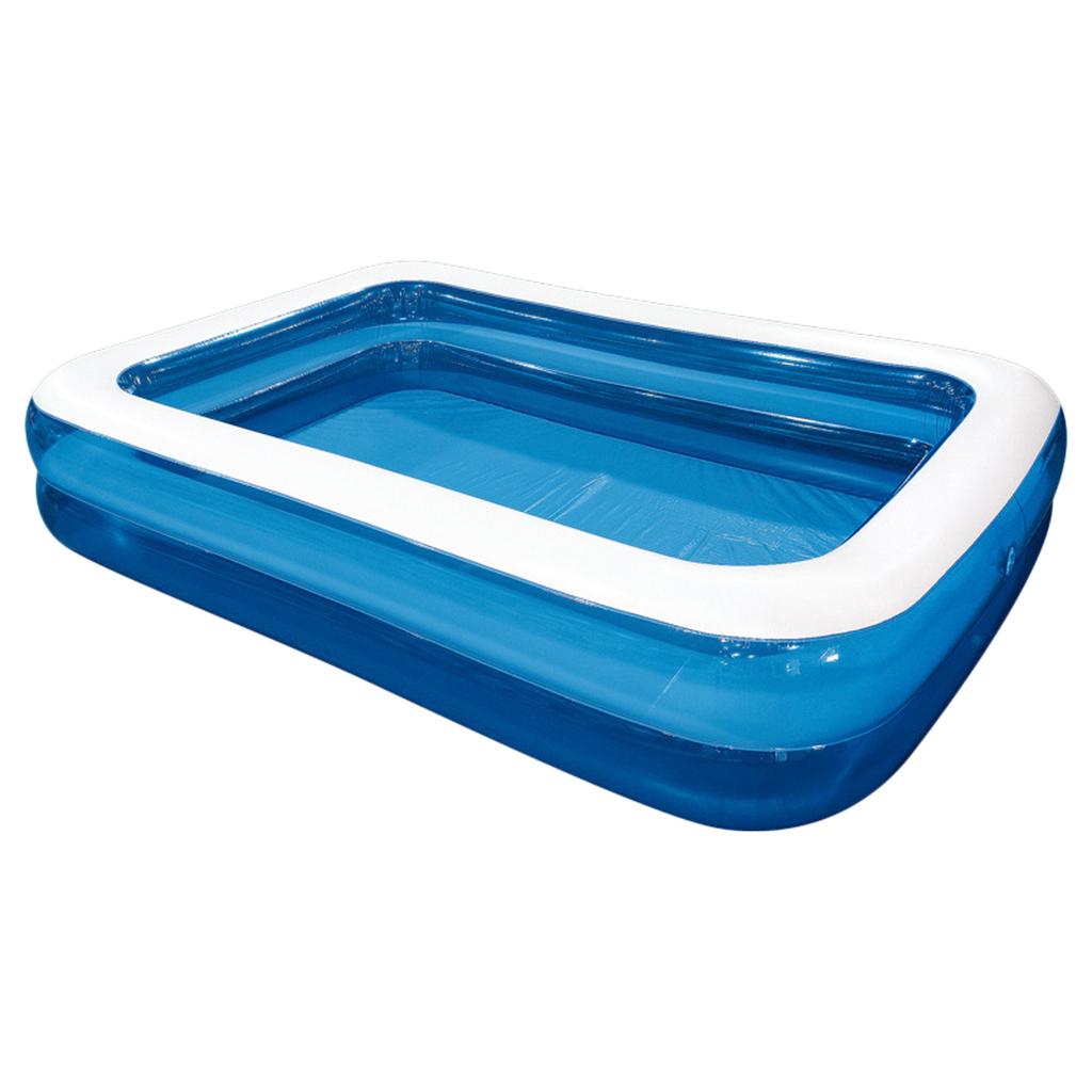 Inflatable Pool Blow up Kids Swimming Pool for Family Garden Backyard