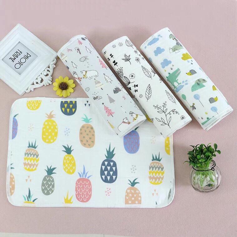 Chống Thấm 6 Lớp Kép Sợi Tre Cho Bé Trai/Bé Gái