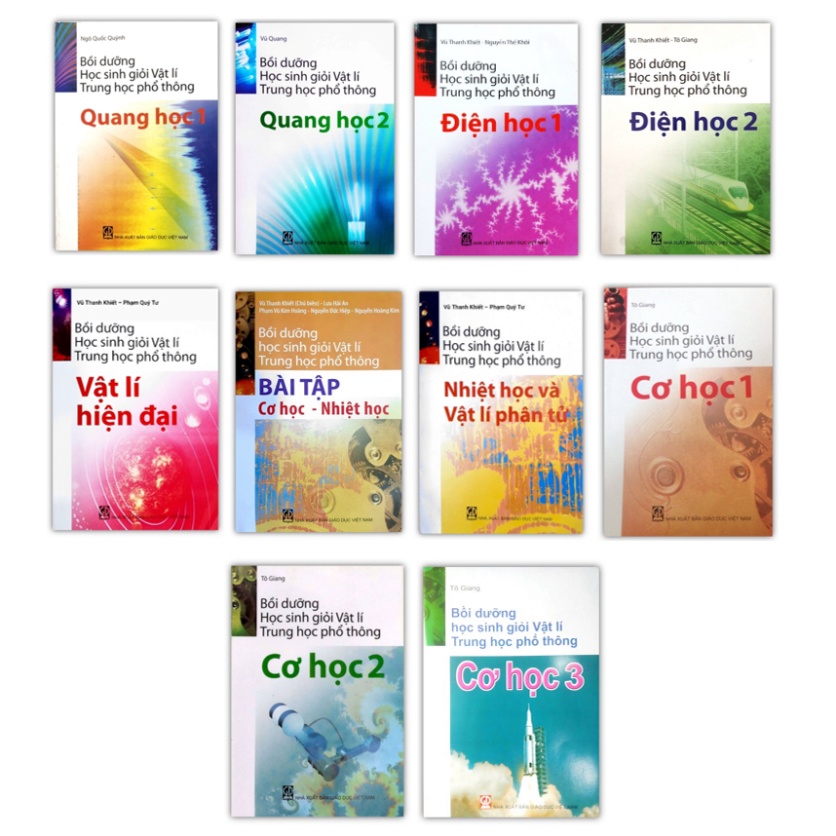Sách - Combo Bồi Dưỡng Học Sinh Giỏi Vật Lí THPT - - KL