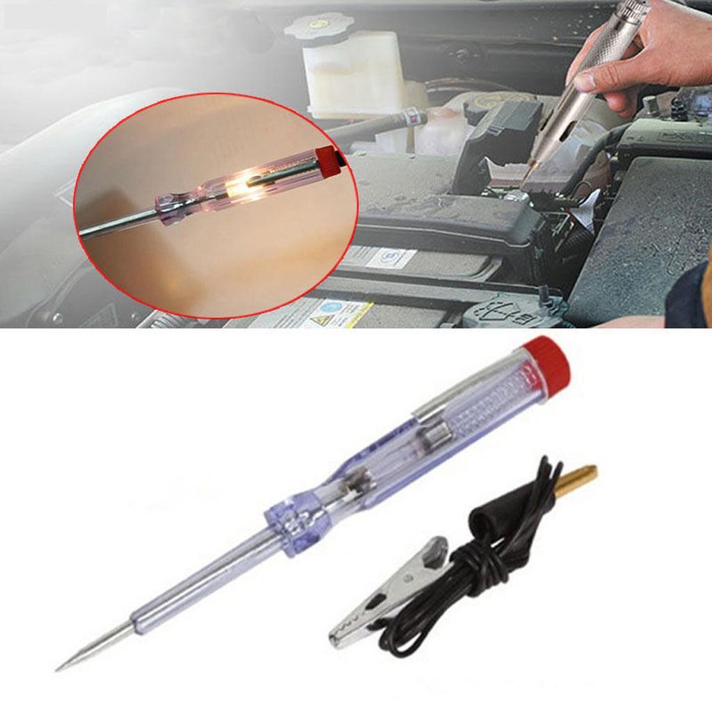 2X Car Voltage Circuit Tester Pen 6V 12V 24V Probe Test Auto Repair Tools