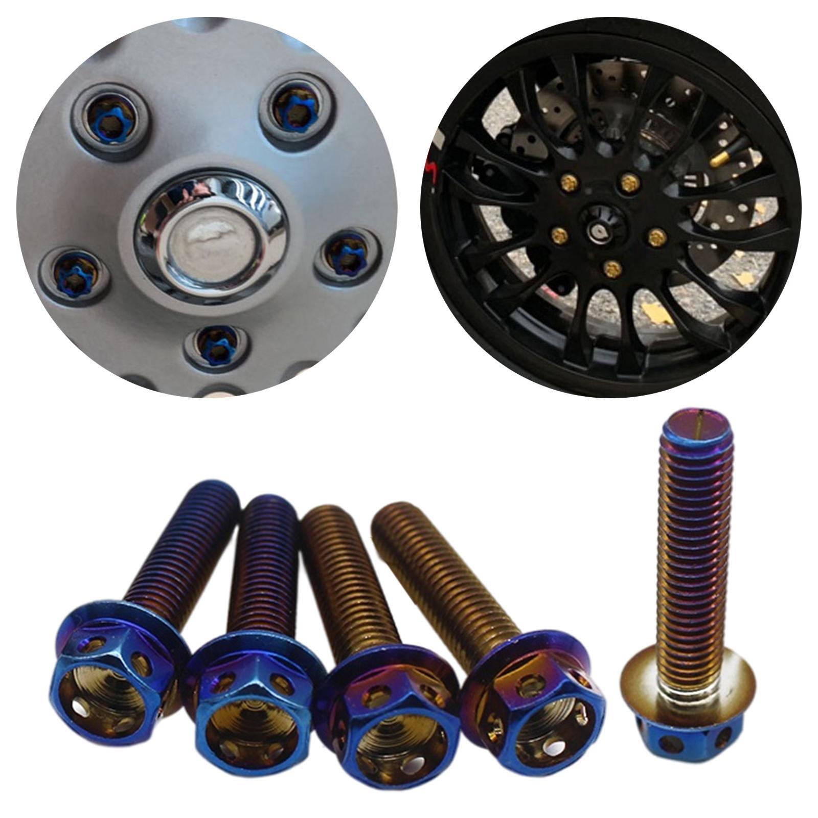 5 Pieces M8 Wheel Lug Screw GTS300 Install