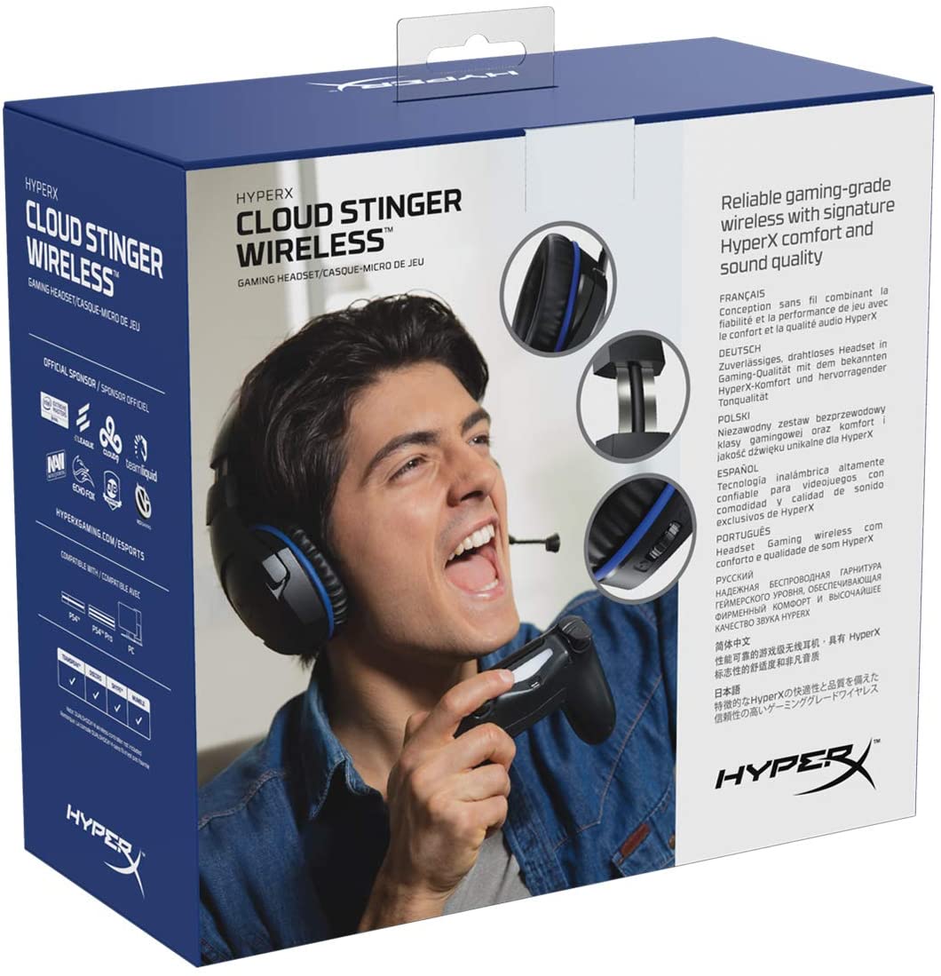 Tai nghe Kingston HyperX Cloud Stinger Core 7.1 Wireless - Hàng Chính Hãng
