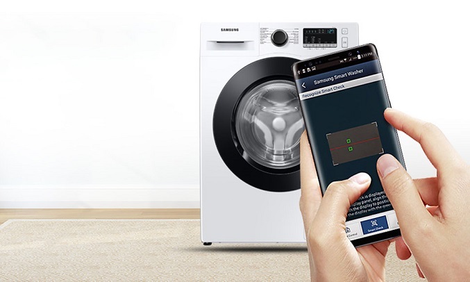 Máy giặt Samsung Inverter 10 kg WW10TA046AE/SV - Tính năng Smart Check