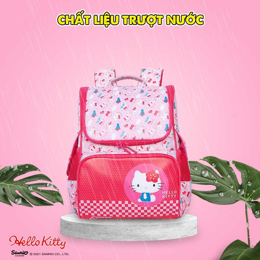 Cặp Balo Chống Gù Học Sinh Hello Kitty Siêu Nhẹ Dành Cho Bé Gái C11071WM_KIT8