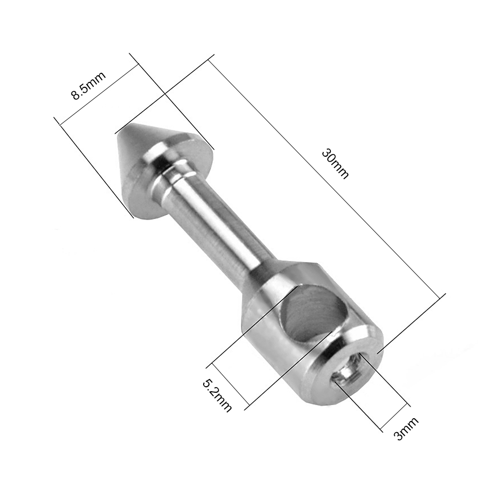 6 móc câu đánh cá bằng thép không gỉ
