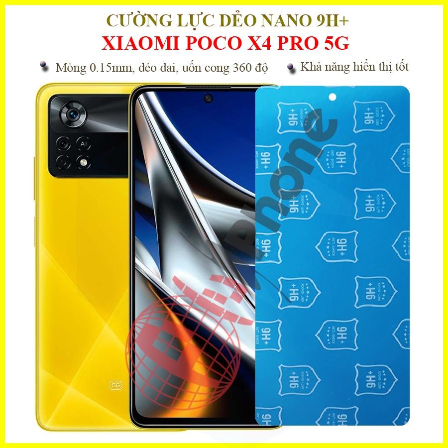 Dán cường lực dẻo nano cho Xiaomi Poco X4 Pro 5G