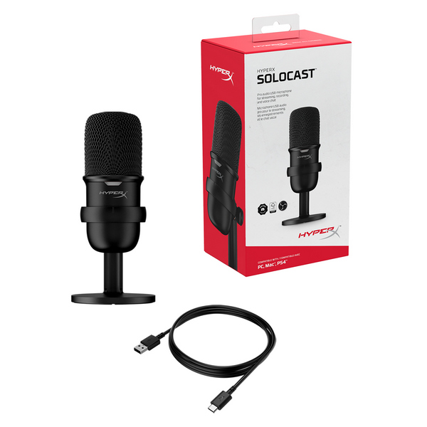 Micro Thu âm HYPERX SOLOCAST - STANDALONE- Hàng Chính Hãng