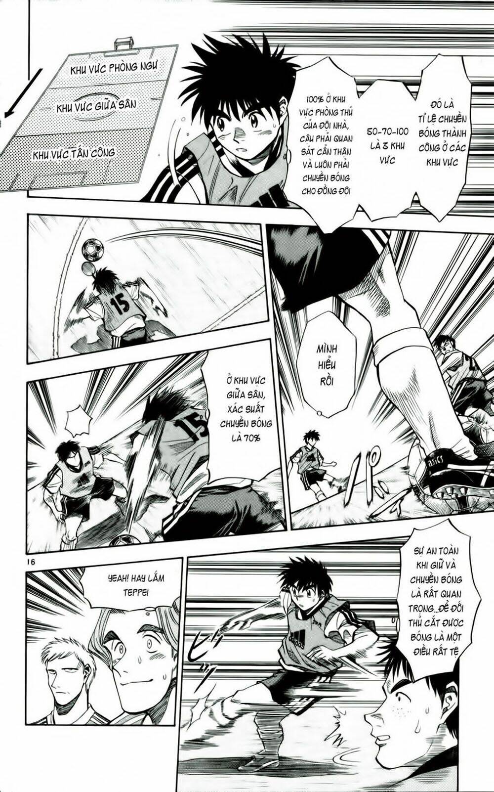 vũ điệu trên sân cỏ - fantasista chapter 35 15